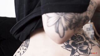 Dreadhot's Large Ass Takes Monster Schlong for Anal Creampie