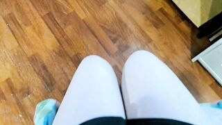 Riding on a Chair on a Soap-moist Floor