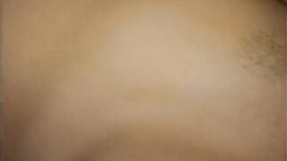 Brunette hair aged wearing nylons and high heels dildoing vagina in vintage solo