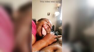 Giving a Ugandan stud bj until this guy cums in kenya