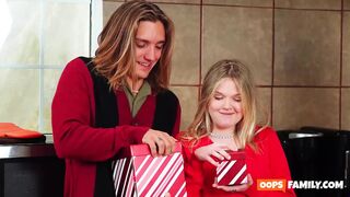 A hot, trampy stepsister and her mother I'd like to fuck stepmom get down and slimy in a wicked Christmas fuckfest!