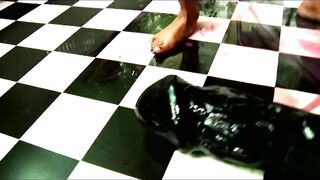 2 Sexually excited Lesbian babes Bang with Sex tool in Snatches and Butts