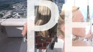 Golden-haired teen sucks avidly a hard jock