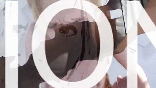 Golden-haired teen sucks avidly a hard jock