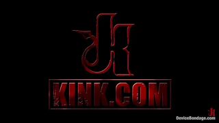 Calico College Co-ed Boxed, Drilled and Made to Cum.