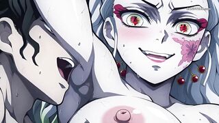 Her Body Shook, Her Eyes Rolled, His Cum Filled ( AI Generated )