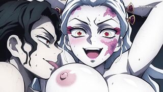 Her Body Shook, Her Eyes Rolled, His Cum Filled ( AI Generated )