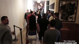 Ashton gets willing for Vegas team fuck with interview