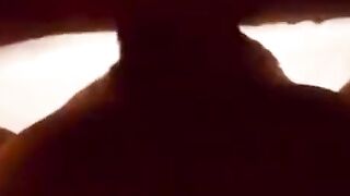 Wife IMPALED thoroughly In the foreground, as this babe enters entire