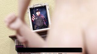 Cheating Old Lady Having Sex With Hawt Transsexual Police Officer Giant Ramrod