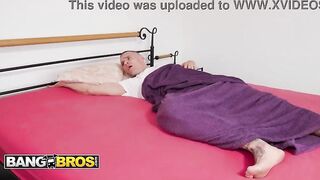 BANGBROS - Agatha Shay Satisfies Her Cravings By Screwing Joe Di Marco And Max Dior In A Sexy Trio