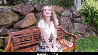 Wicked Scarlet Pursue's Steamy Meeting in the Park: Wild Fun with a Booty Plug and Greater amount!