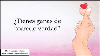 JOI - Córrete rápido ¡con solo un dedo!