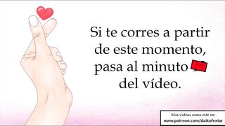 JOI - Córrete rápido ¡con solo un dedo!