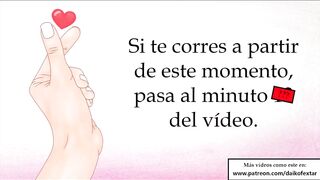 JOI - Córrete rápido ¡con solo un dedo!