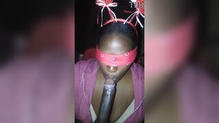big beautiful woman mouth goat came over for Valentines Day