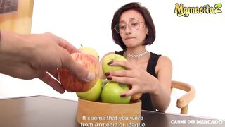Carne Del Mercado - Nerdy Small Colombiana Picked Up And Drilled Hard