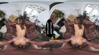 UP CLOSE VR - Small mother I'd like to fuck Kylie Le Beau Craves A Smack Of Your Cum After Getting Hard Drilled - POV