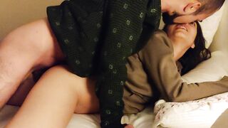 FELLATIO - VAGINAL Y ANAL CON MI ROOMIE