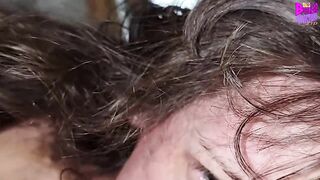 Closeup Impure Shlong Sucking Action with Facial Finish