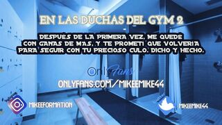 ASMR Erótico - Paja Español (Duchas del Gym two) Audio twenty