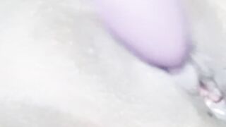 This babe comes with a sex tool