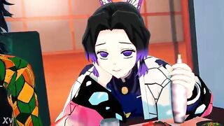Tanjiro x Shinobu scenes