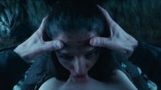 ATM with anal girl Nuria Millan on a moonlit mountaintop