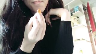 [Trailer] Giantess swallows and plays with a petite family