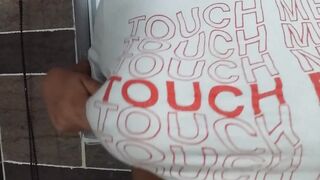 Nasty lalin girl beauty plays with her titties CrazyHappyCouple