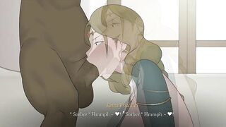 The queen teniendo sexo con un goblin que salvo de la esclavitud