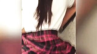TEACHER SCREWS  the BOOTY !! ACE BANG to MEXICAN  in the SALON by her TEACHER