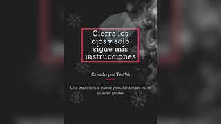 Experiencia sensorial, jugando con hielo, JOI, audio erótico, en español, para mujeres - por ted96