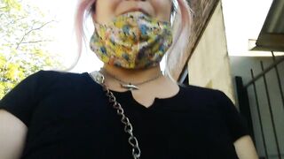 Flashing en mi barrio porque amo la adrenalina!!!