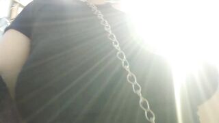 Flashing en mi barrio porque amo la adrenalina!!!