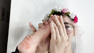 Teen argentina chupa una pija