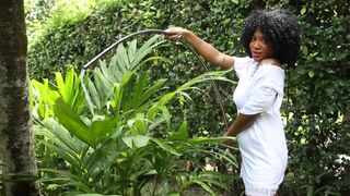 Canela in the SOAKED garden