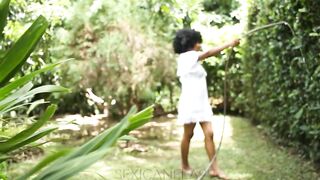 Canela in the SOAKED garden