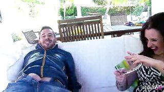 Curvy ebony hair Inked Older Cougar Mad Rules with Biggest Booty get her Rectal hole Screwed by Hunk