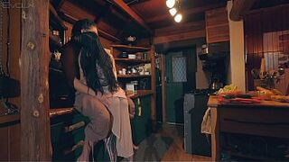 Tattooed Wifey Makes Cabbage Soup and Creampie for Biggest Weenie Hipster