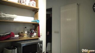 Grandpa caught younger wife in bed with another woman