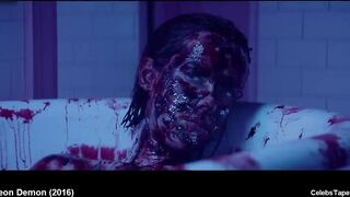 Nude scenes from The Neon Demon movie