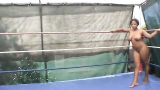 Interracial Wrestling Humiliation