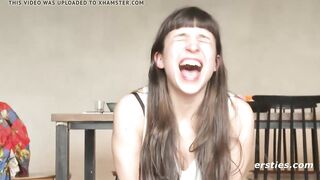 Five Amazing Amateur Lesbians Take Turns Riding the Sybian