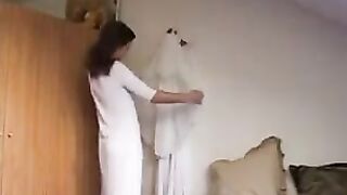 A virgin gets prepared for wedding