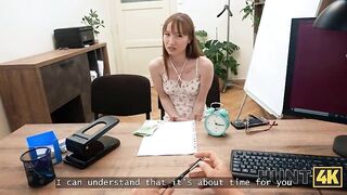 HUNT4K. Screwing her cunt in front of cuckold