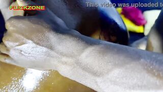 How I cum likewise quick inside her taut and creampie twat