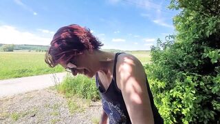 Deepthroat and ejaculation right into the throat