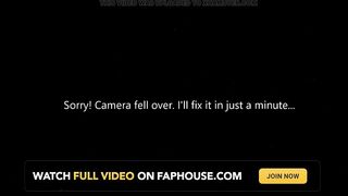 Solo - Cumming with a Biggest Ebony Sex toy