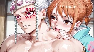 Uzui (KNY) x Nami (OP)